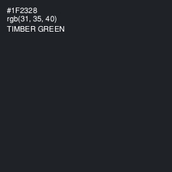 #1F2328 - Timber Green Color Image